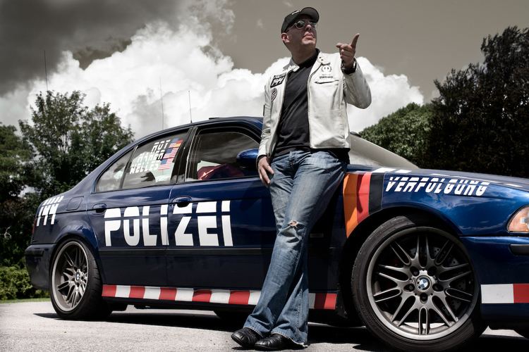 Alex Roy with BMW M5