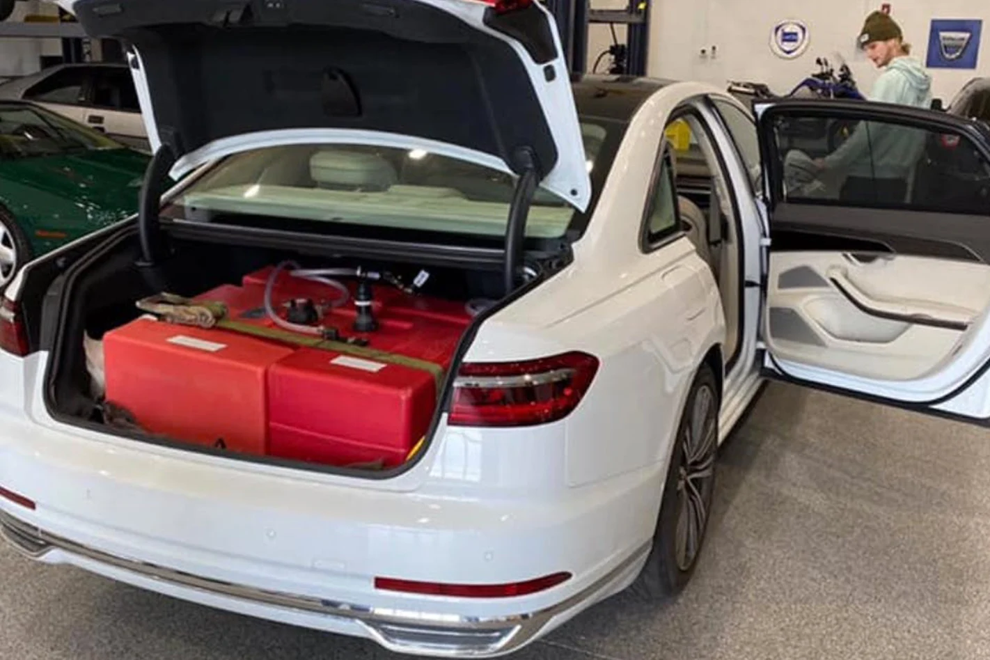 Audi A8 TDI fuel system — Carl Reese & Deena Mastracci