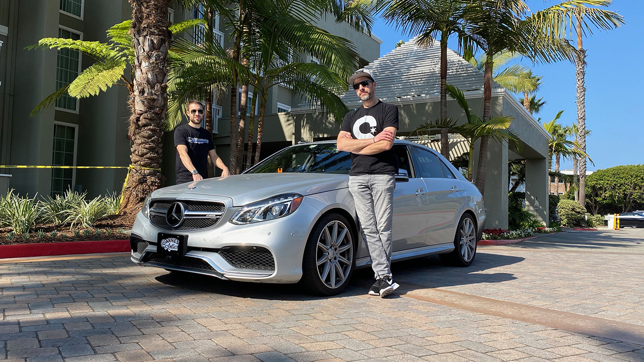 Toman's Mercedes-AMG E63 Cannonball record car