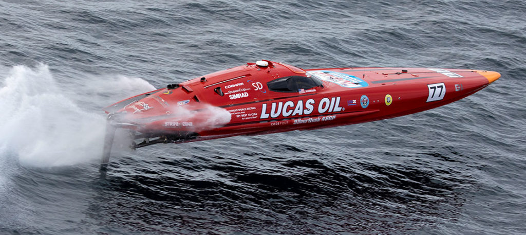 SilverHook 48GP at speed