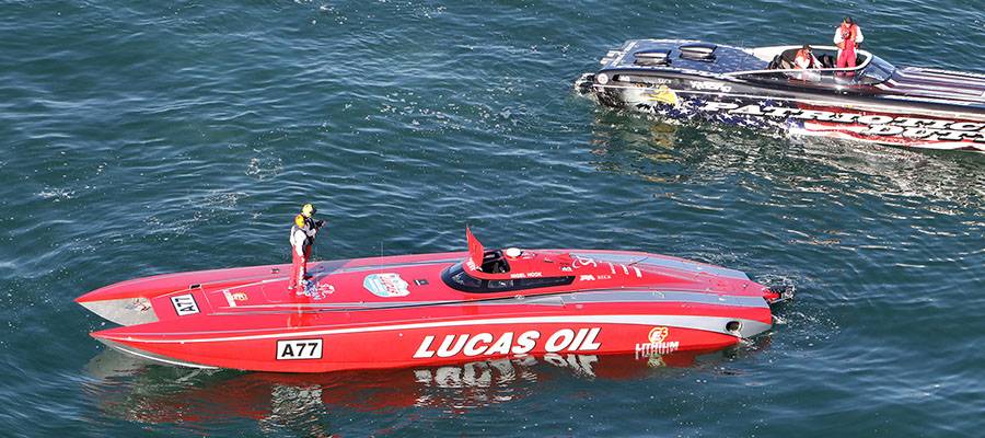 Lucas Oil Mystic C5000 at speed