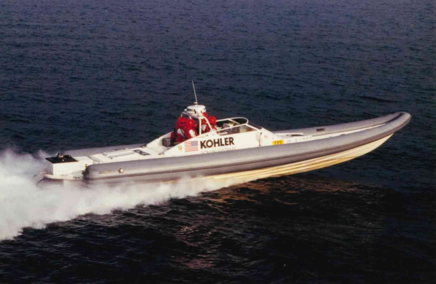 Kohler Power Systems boat