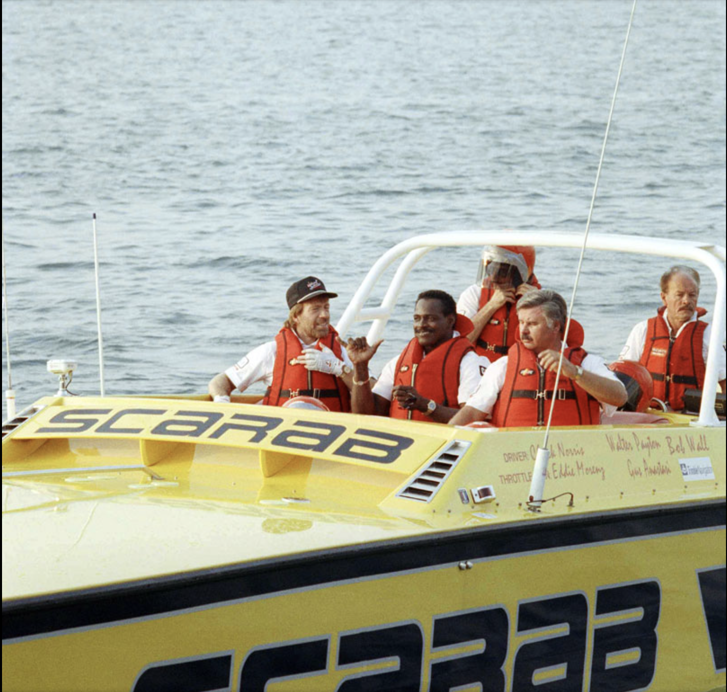 Chuck Norris and Walter Payton 1989 attempt